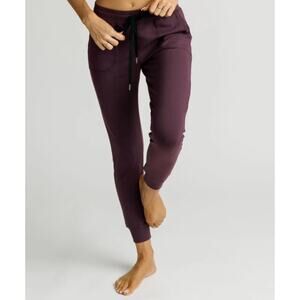 Zyia Unwind Plum Jogger Pants